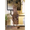Mauro Ferretti scultura Akar 23x27x64 cm marrone teak