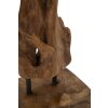 Mauro Ferretti Akar scultura in teak marrone 20x11x34 cm
