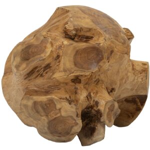 Mauro Ferretti palla decorativa in teak Ø40 cm marrone