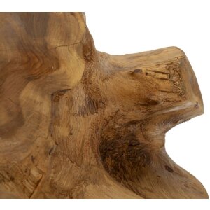 Mauro Ferretti palla decorativa in teak Ø40 cm marrone