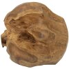 Mauro Ferretti palla decorativa in teak Ø40 cm marrone