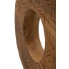 Mauro Ferretti scultura Dorat in teak 35x10x58 cm marrone