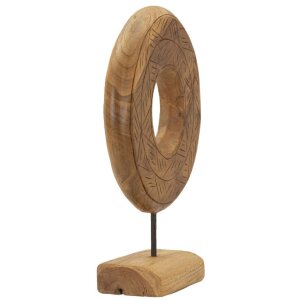 Mauro Ferretti scultura Dorat in teak 28x10x38 cm marrone