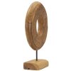 Mauro Ferretti scultura Dorat in teak 28x10x38 cm marrone