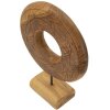 Mauro Ferretti scultura Dorat in teak 28x10x38 cm marrone