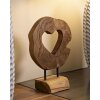 Mauro Ferretti scultura Hasi in legno di teak 20x10x28 cm marrone