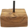 Mauro Ferretti scultura cuore teak 10x10x25 cm marrone