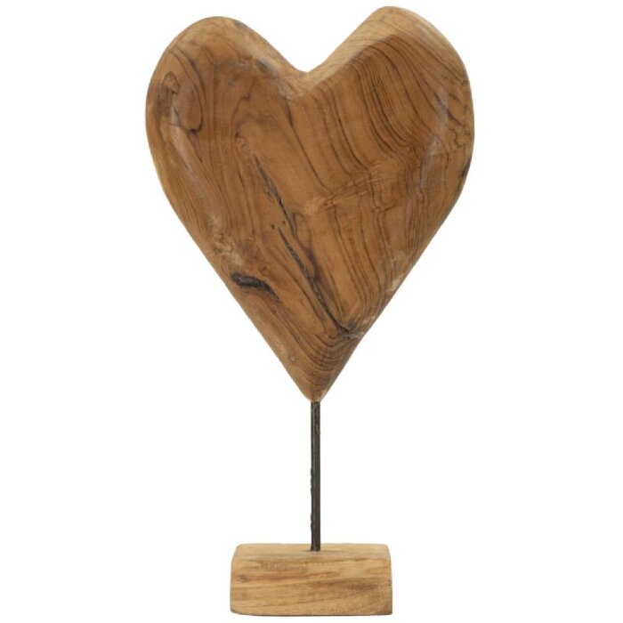 Mauro Ferretti scultura Dobu in teak 25x12x45 cm marrone