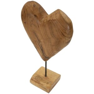 Mauro Ferretti scultura Dobu in teak 25x12x45 cm marrone