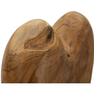 Mauro Ferretti scultura Dobu in teak 25x12x45 cm marrone