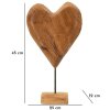 Mauro Ferretti scultura Dobu in teak 25x12x45 cm marrone