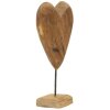 Mauro Ferretti scultura Dobu in teak 25x12x45 cm marrone