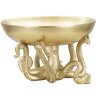 Mauro Ferretti ciotola decorativa polpo in poliresina Ø30x18 cm oro lucido