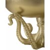 Mauro Ferretti ciotola decorativa polpo in poliresina Ø30x18 cm oro lucido