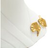 Mauro Ferretti Busto Buddha 21,5x16x35 cm oro bianco lucido