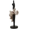 Mauro Ferretti figura di ballerina 17x14x43 cm nero argento