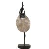 Mauro Ferretti figura di ballerina 14x14x42,5 cm nero argento