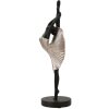 Mauro Ferretti figura di ballerina 14x14x42,5 cm nero argento