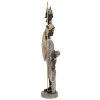 Mauro Ferretti Figura Masai con bambino 11,5x8,5x46 cm