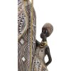 Mauro Ferretti Figura Masai con bambino 11,5x8,5x46 cm
