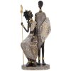 Mauro Ferretti Masai coppia di figure 16,5x11,5x38 cm