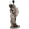 Mauro Ferretti Masai coppia di figure 16,5x11,5x38 cm