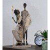 Mauro Ferretti Masai coppia di figure 16,5x11,5x38 cm