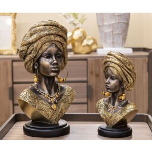Mauro Ferretti Busto Nairobi 21x16x38 cm