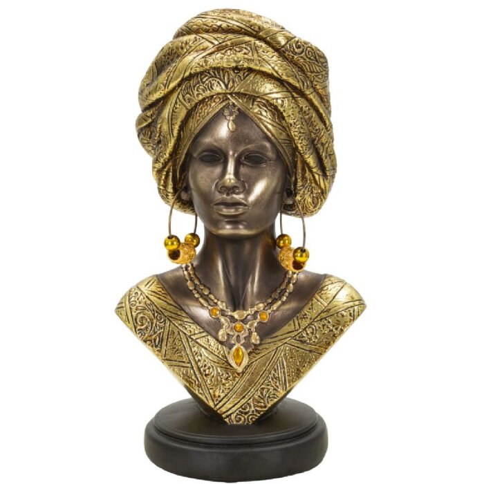 Mauro Ferretti Busto Nairobi 15x12x28 cm