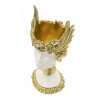 Mauro Ferretti Atena con corona alata 17,5x17x38 oro bianco