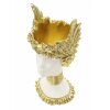 Mauro Ferretti Atena con corona alata 15x14,5x32 oro bianco
