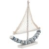 Mauro Ferretti barca a vela decorativa 45x7x45 multicolore