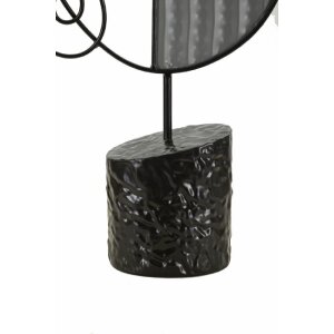 Mauro Ferretti scultura Picassy 24x8,5x49 nero naturale