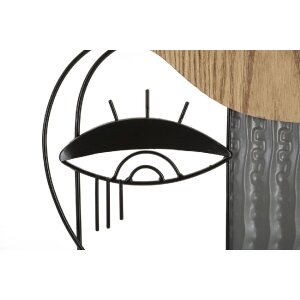 Mauro Ferretti scultura Picassy 24x8,5x49 nero naturale