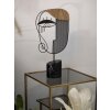 Mauro Ferretti scultura Picassy 24x8,5x49 nero naturale