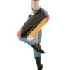 Mauro Ferretti Scultura Ballerina Rubic 11,5x9x38,5 cm multicolore