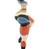 Mauro Ferretti Scultura Ballerina Rubic 11,5x9x38,5 cm multicolore