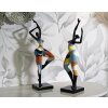 Mauro Ferretti Scultura Ballerina Rubic 11,5x9x38,5 cm multicolore