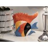 Mauro Ferretti scultura pesce Rubic 28x8x25 cm multicolore