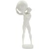 Mauro Ferretti scultura Atlas 18x12.5x50 bianco