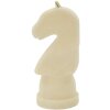 Mauro Ferretti figurina decorativa cavallo a scacchi Quarzy 14x13x31 cm oro bianco
