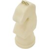 Mauro Ferretti figurina decorativa cavallo a scacchi Quarzy 14x13x31 cm oro bianco