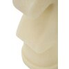 Mauro Ferretti figurina decorativa cavallo a scacchi Quarzy 14x13x31 cm oro bianco