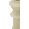 Mauro Ferretti statuetta decorativa re degli scacchi Quarzy Ø13x41 cm oro bianco
