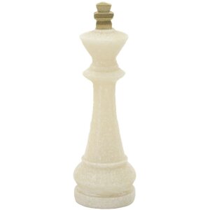 Mauro Ferretti set di scacchi Quarzy 8 pezzi in oro bianco