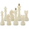 Mauro Ferretti set di scacchi Quarzy 8 pezzi in oro bianco
