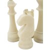 Mauro Ferretti set di scacchi Quarzy 8 pezzi in oro bianco