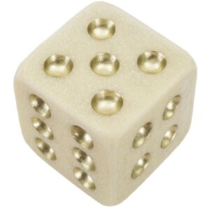 Mauro Ferretti Cubo Quarzy 12x12x12 cm oro bianco