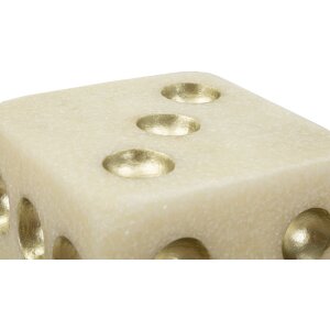 Mauro Ferretti Cubo Quarzy 12x12x12 cm oro bianco