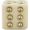 Mauro Ferretti Cubo Quarzy 8x8x8 cm in oro bianco